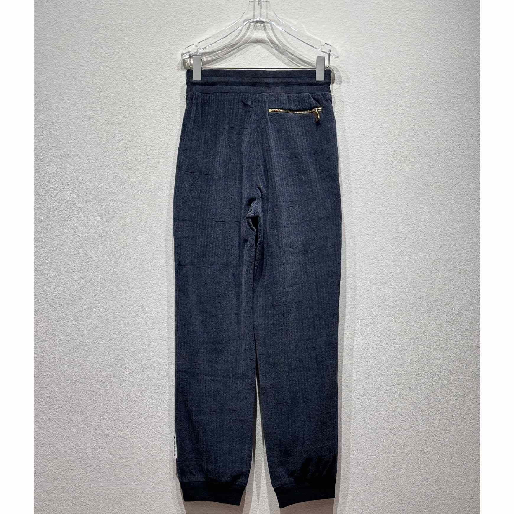 Louis Vuitton LV x Park Seo-Bo Cotton Velvet Trackpants   - PerfectKickZ