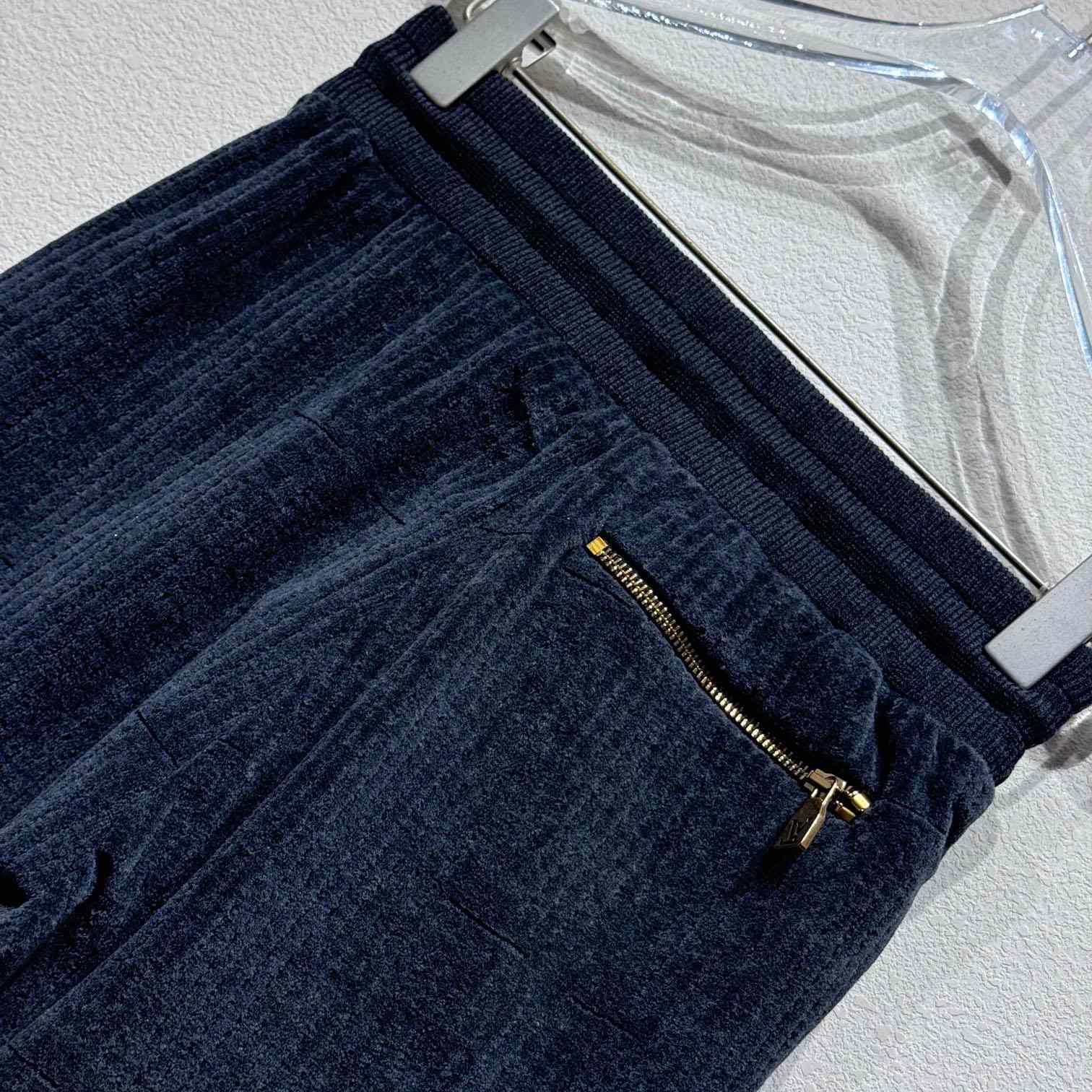 Louis Vuitton LV x Park Seo-Bo Cotton Velvet Trackpants   - PerfectKickZ