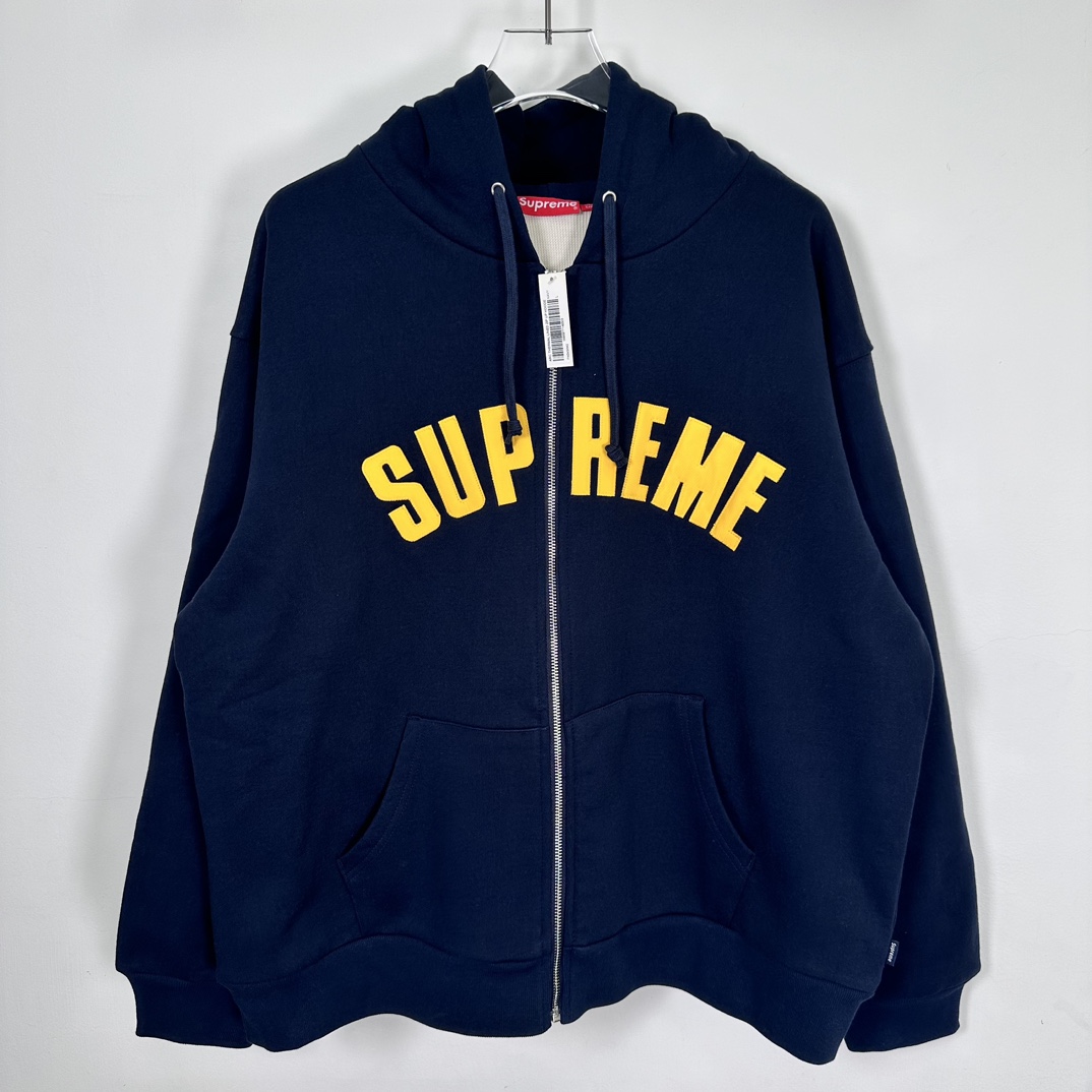 Supreme Arc Thermal Zip Up Hooded Sweatshirt - PerfectKickZ