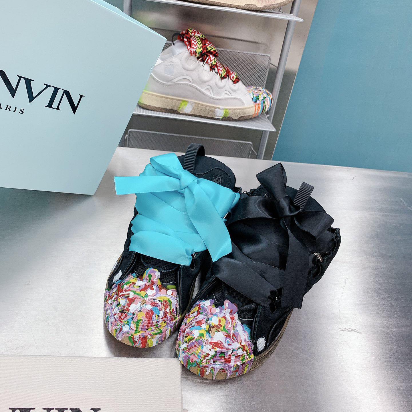 Lanvin Gallery Dept. x Lanvin Curb Sneakers - PerfectKickZ