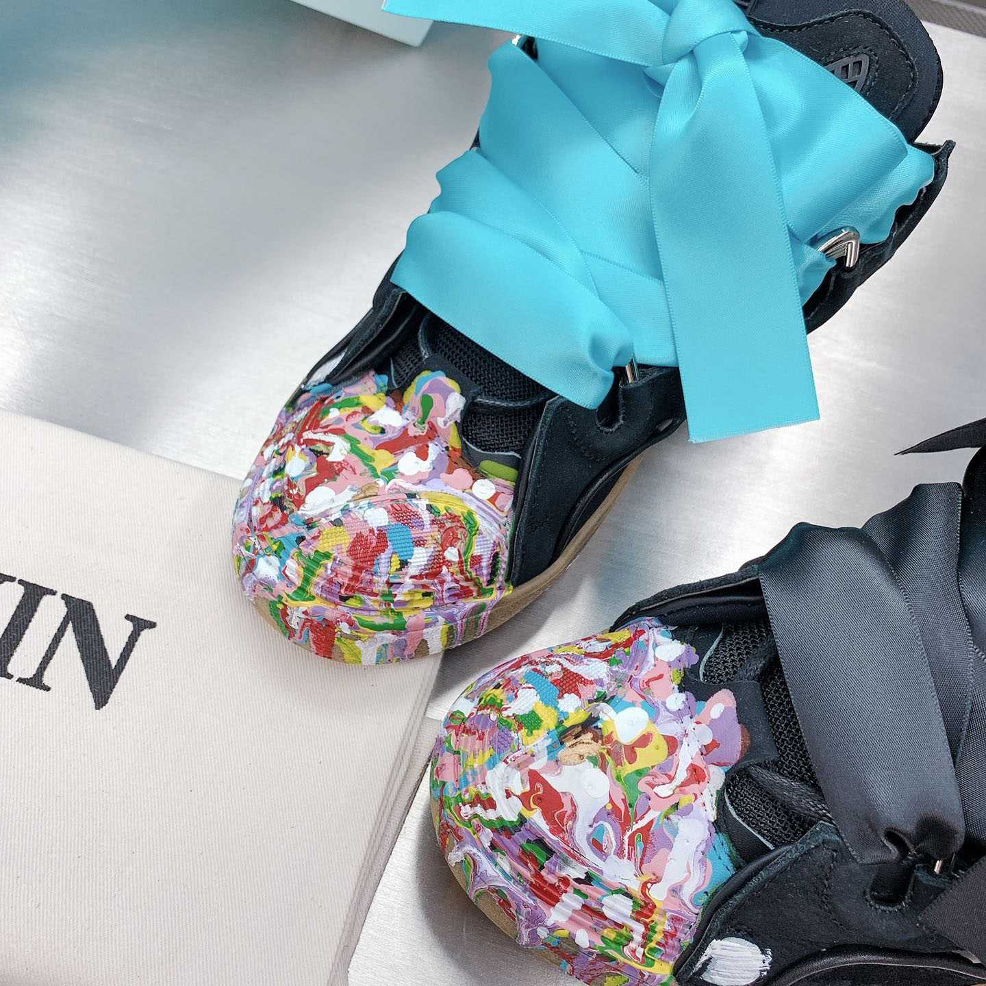 Lanvin Gallery Dept. x Lanvin Curb Sneakers - PerfectKickZ