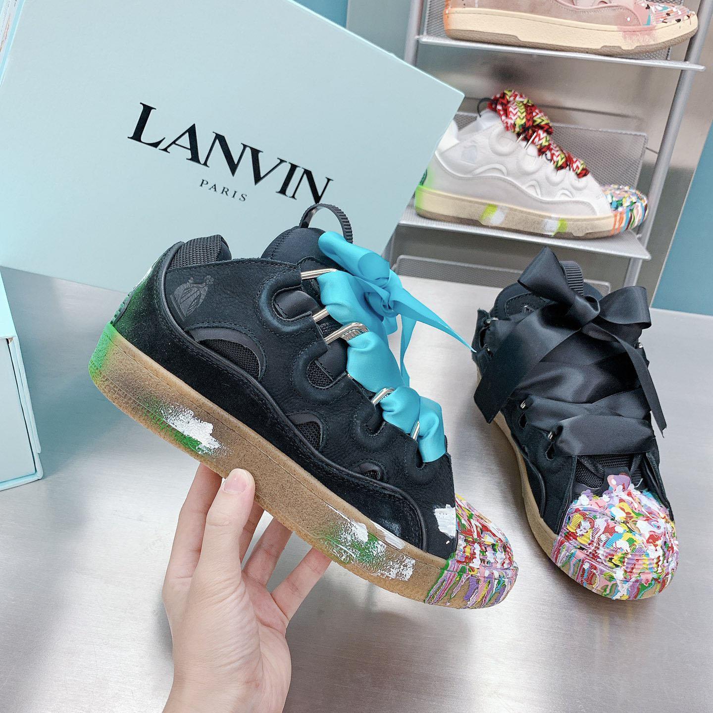 Lanvin Gallery Dept. x Lanvin Curb Sneakers - PerfectKickZ