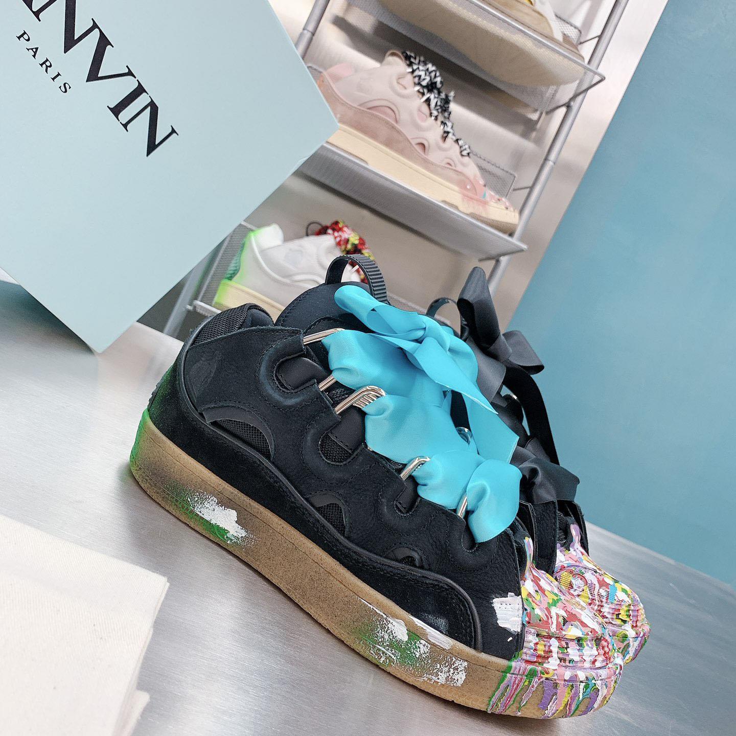 Lanvin Gallery Dept. x Lanvin Curb Sneakers - PerfectKickZ