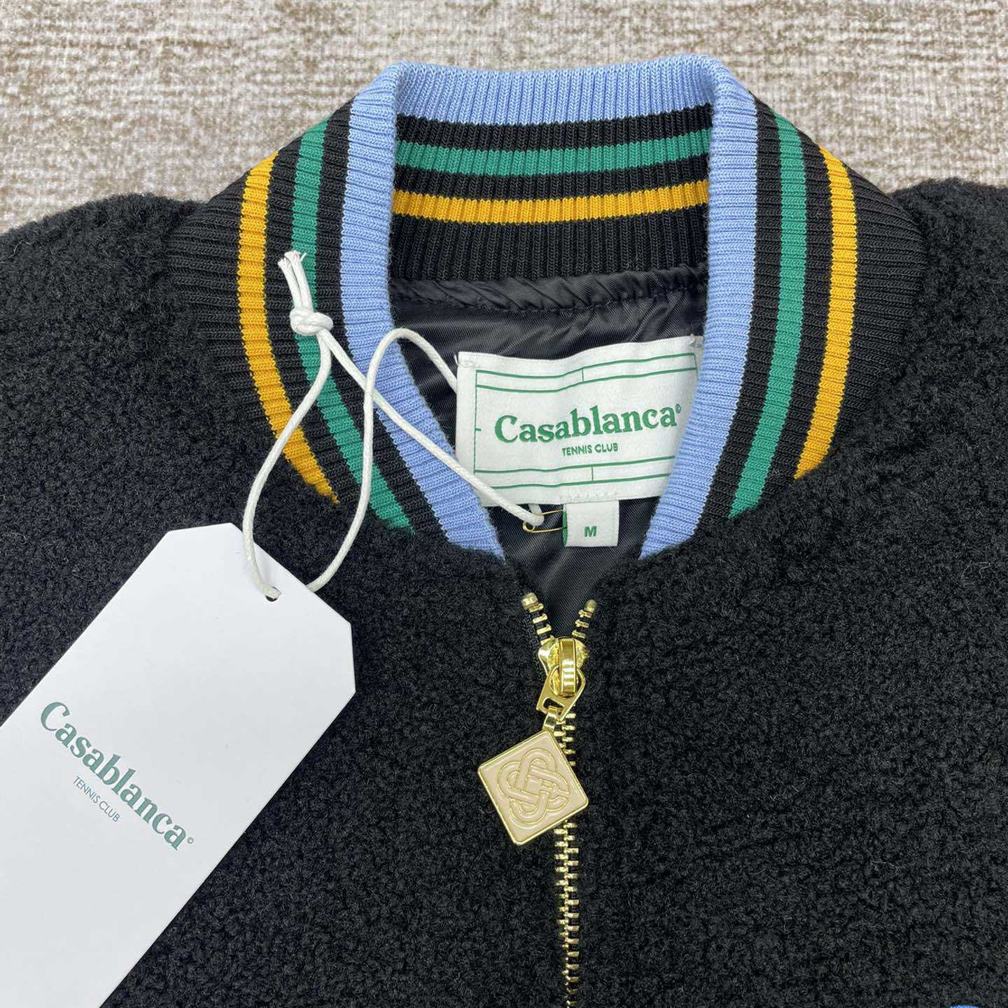 Casablanca Maison Pastelle Bomber Jacket    c940 - PerfectKickZ