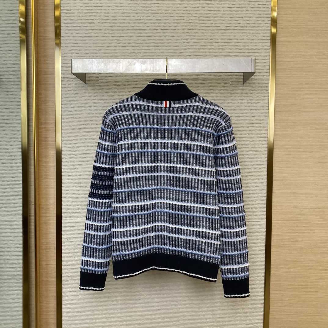 Thom Browne Crew-neck Tweed Bomber Jacket - PerfectKickZ