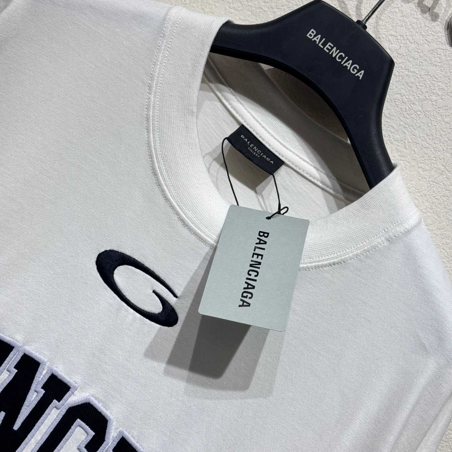 Balenciaga Basketball Series - Oversized T-Shirt In Off White - PerfectKickZ