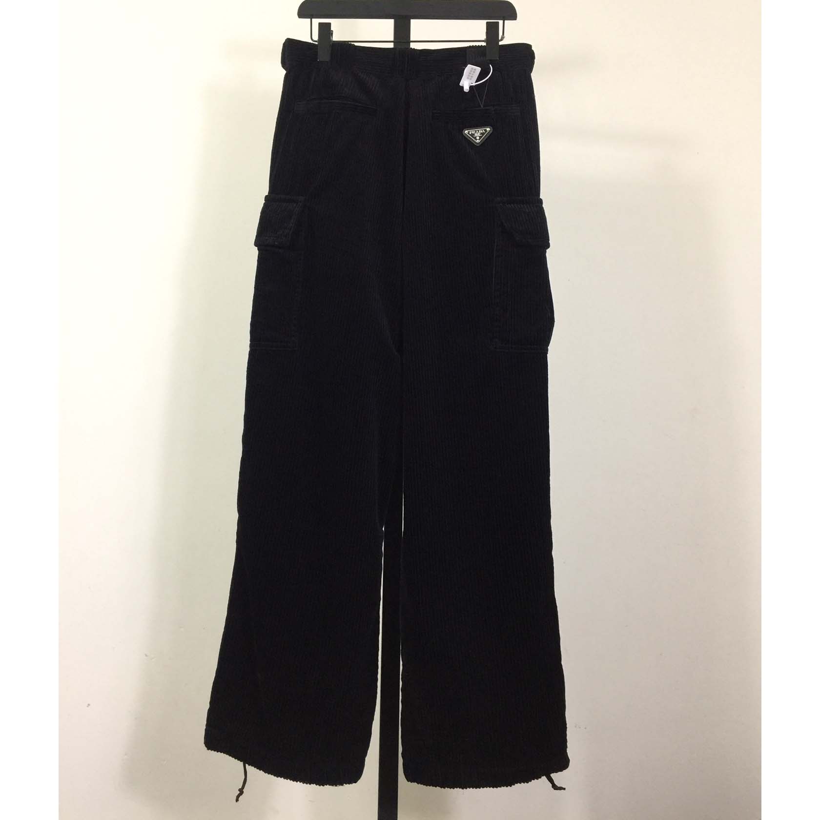 Prada Corduroy Pants With Cargo Pockets - PerfectKickZ