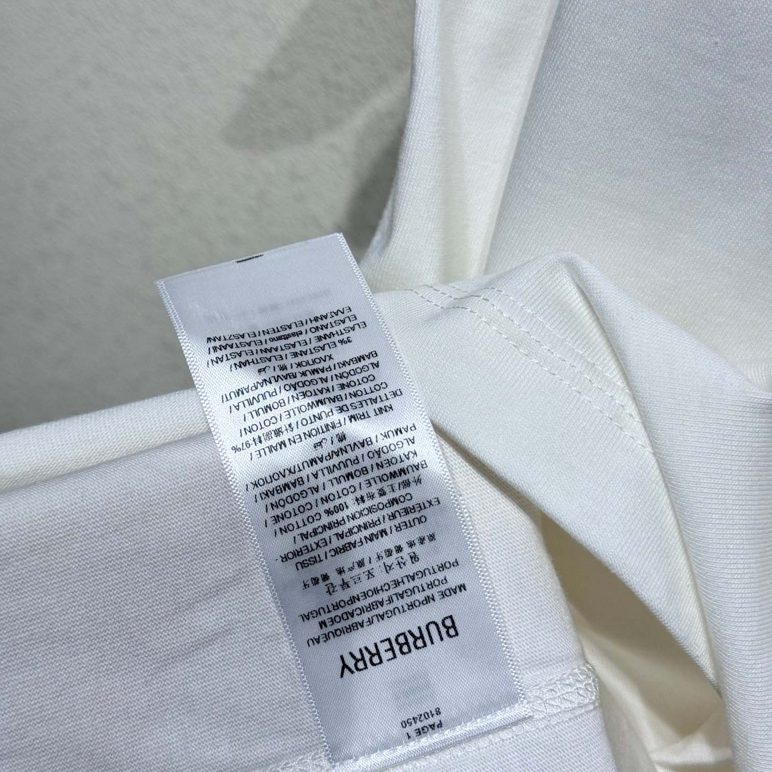 Burberry EKD Cotton T-shirt - PerfectKickZ