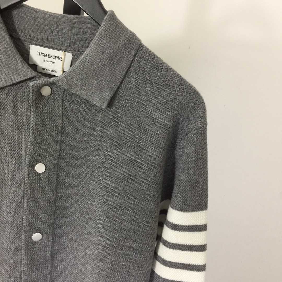 Thom Browne 4-Bar Knit Cardigan - PerfectKickZ