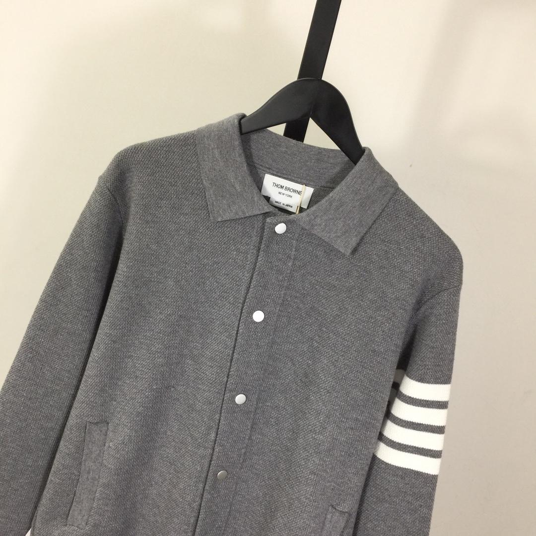 Thom Browne 4-Bar Knit Cardigan - PerfectKickZ