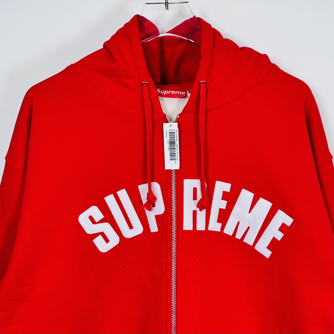 Supreme Arc Thermal Zip Up Hooded Sweatshirt - PerfectKickZ