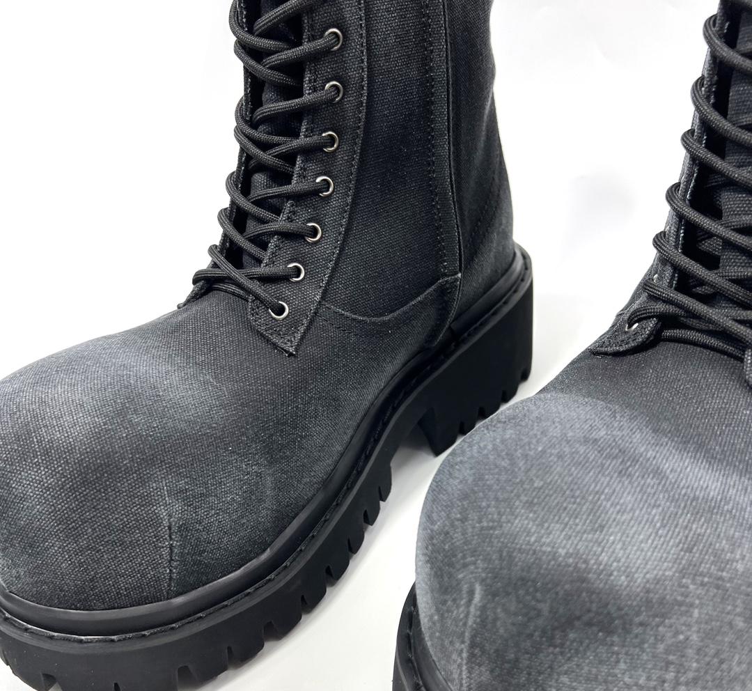 Balenciaga Stomper Bootie In Black  - PerfectKickZ