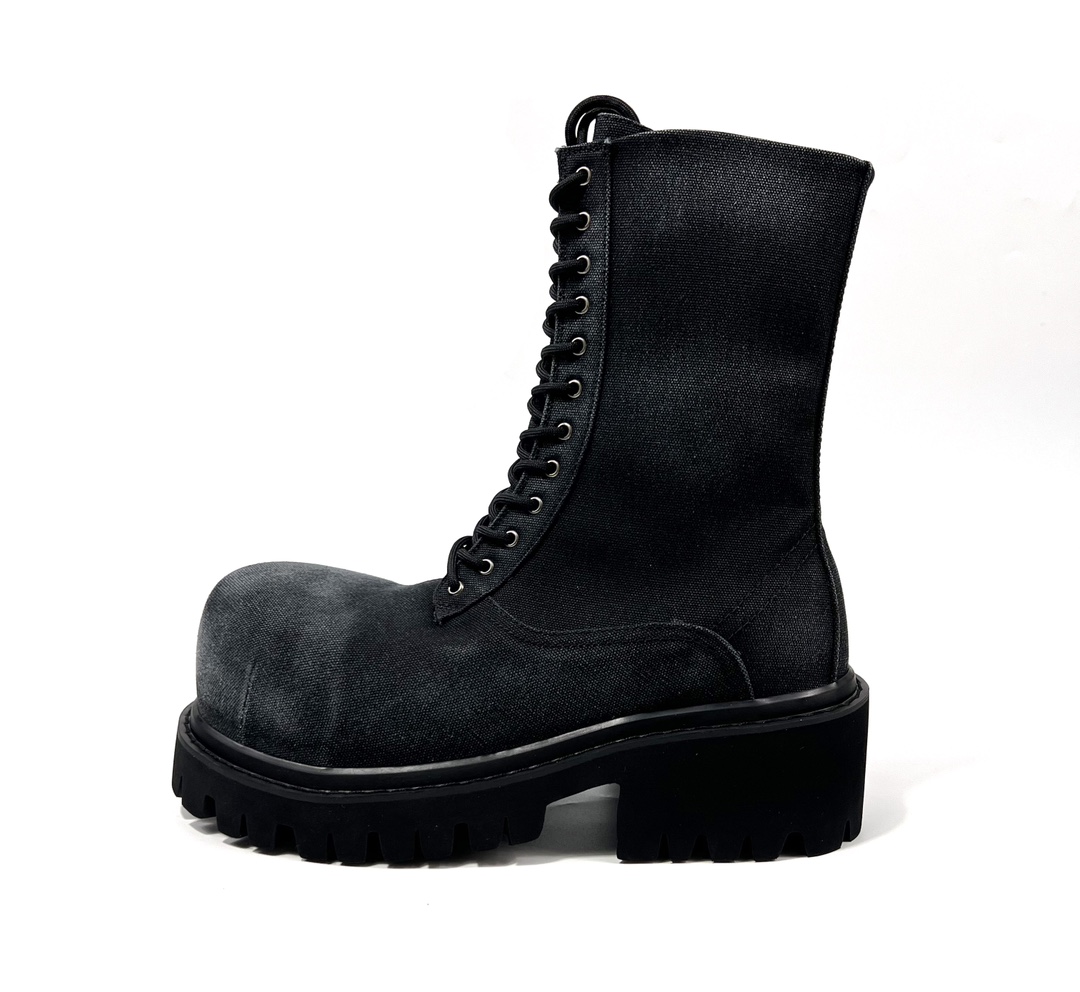 Balenciaga Stomper Bootie In Black  - PerfectKickZ