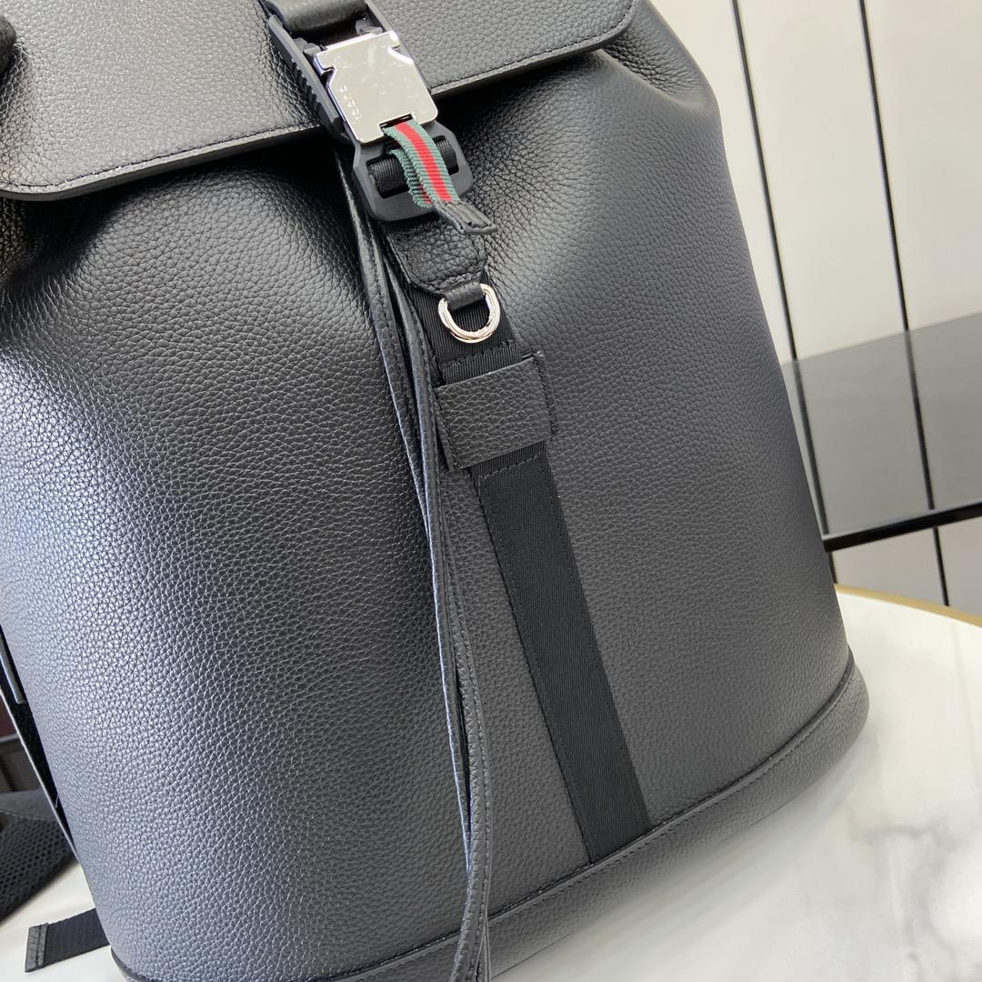 Gucci Large Backpack With Web - PerfectKickZ