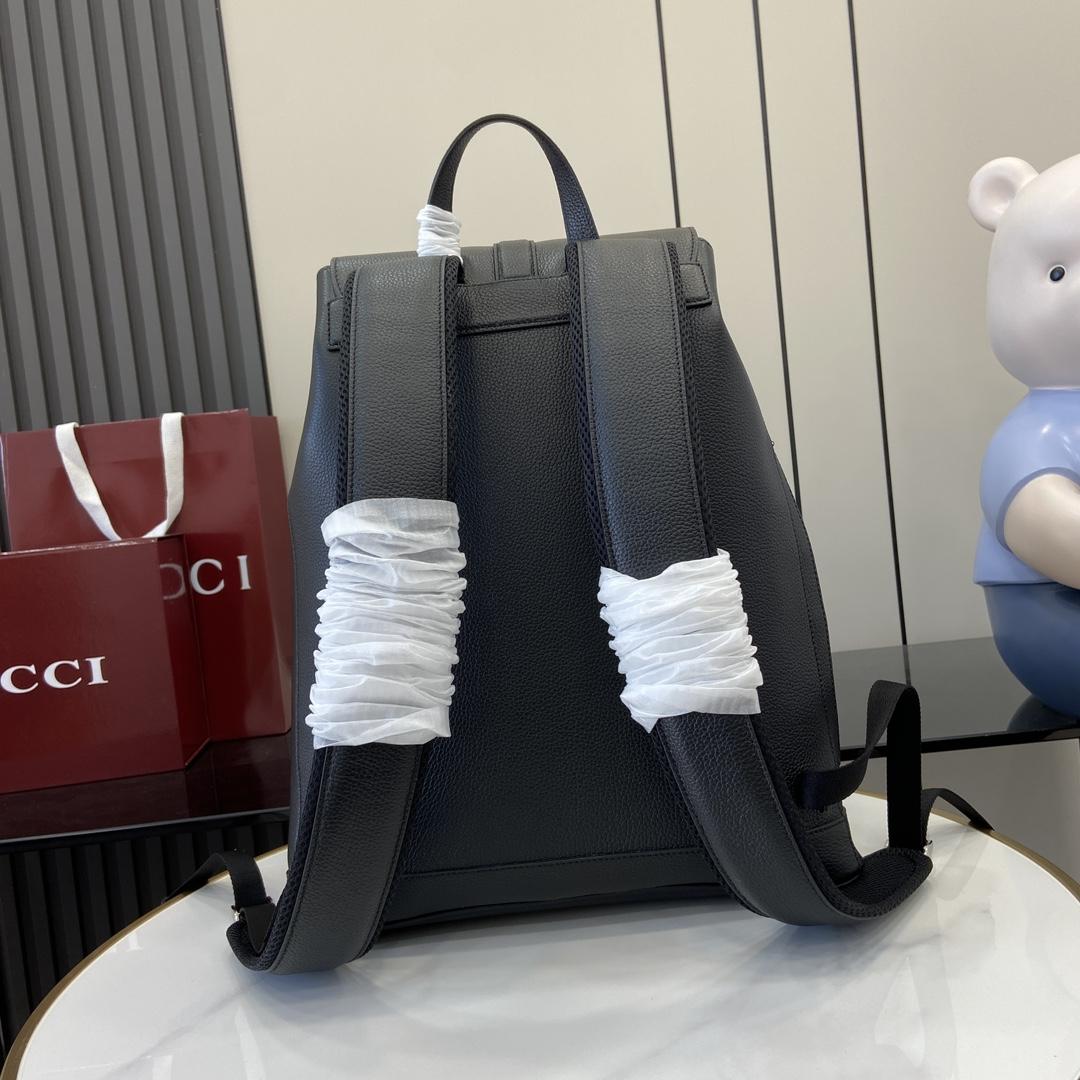 Gucci Large Backpack With Web - PerfectKickZ