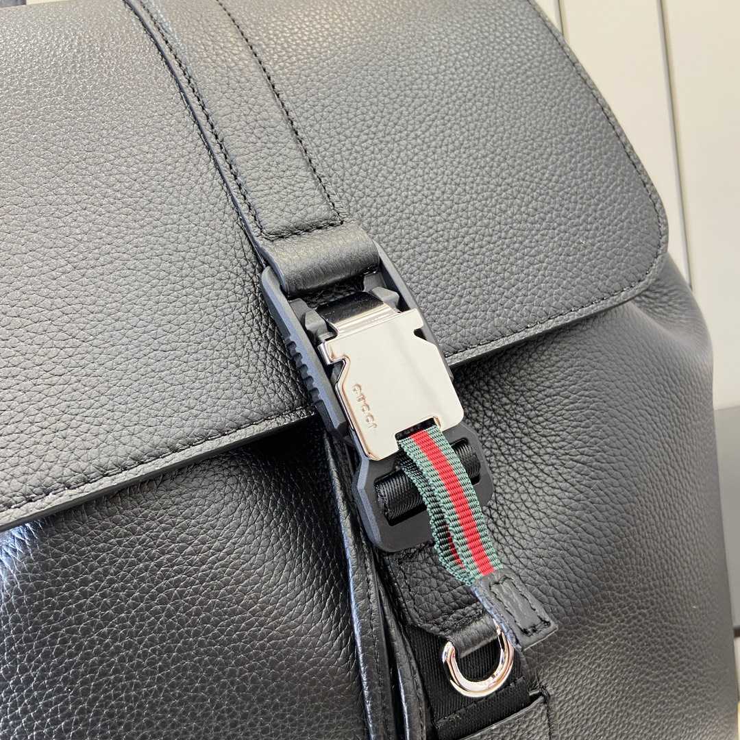 Gucci Large Backpack With Web - PerfectKickZ