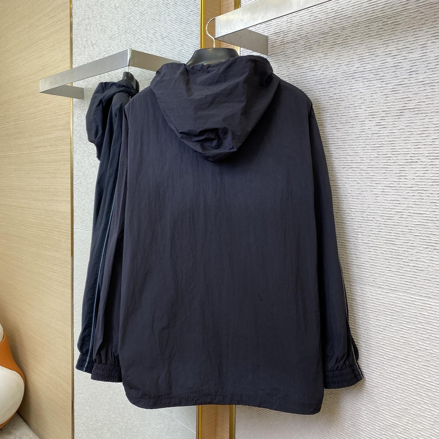 Balenciaga Loop Sports Icon Large Tracksuit Jacket  - PerfectKickZ