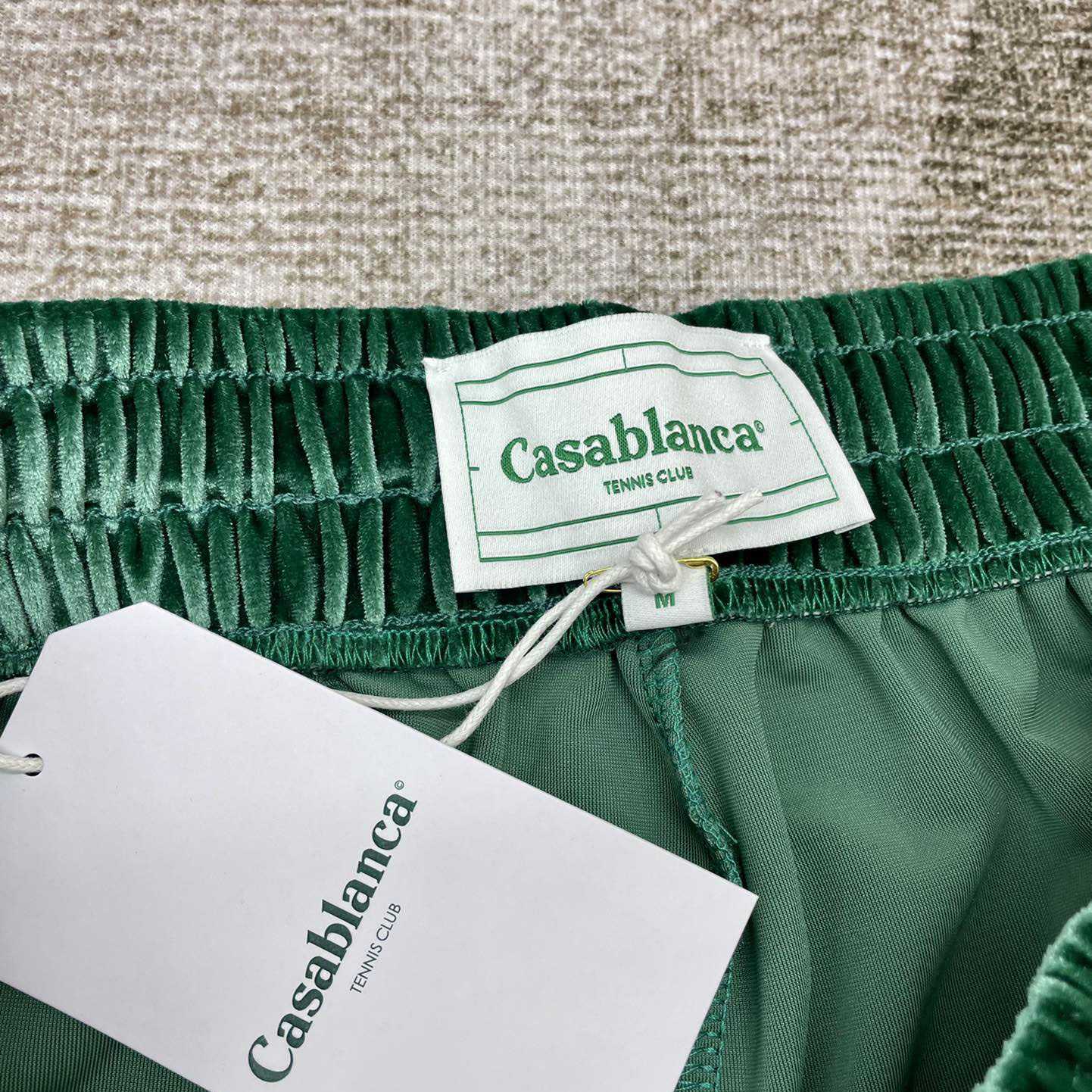 Casablanca Velour Laurel Shorts   c939 - PerfectKickZ