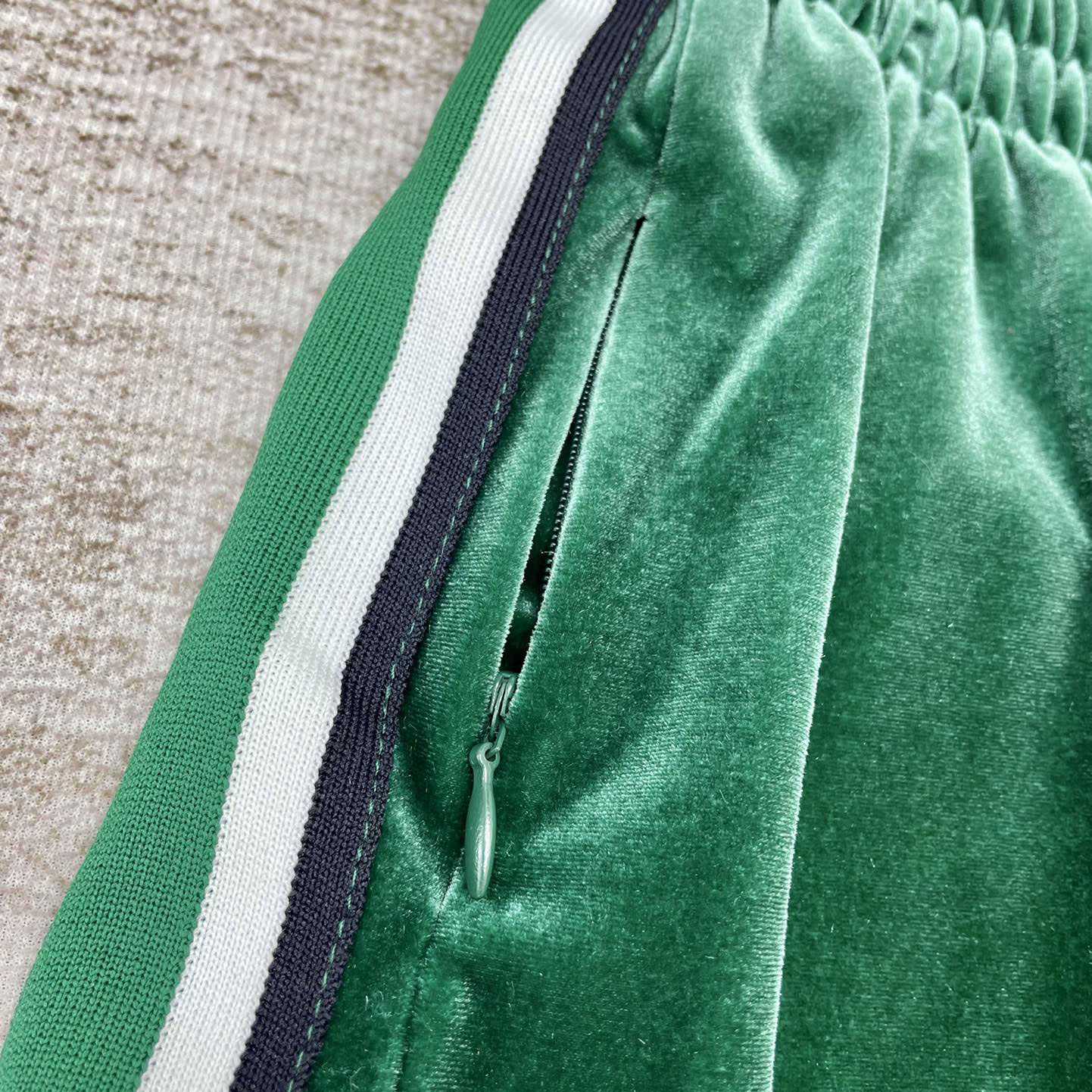 Casablanca Velour Laurel Shorts   c939 - PerfectKickZ