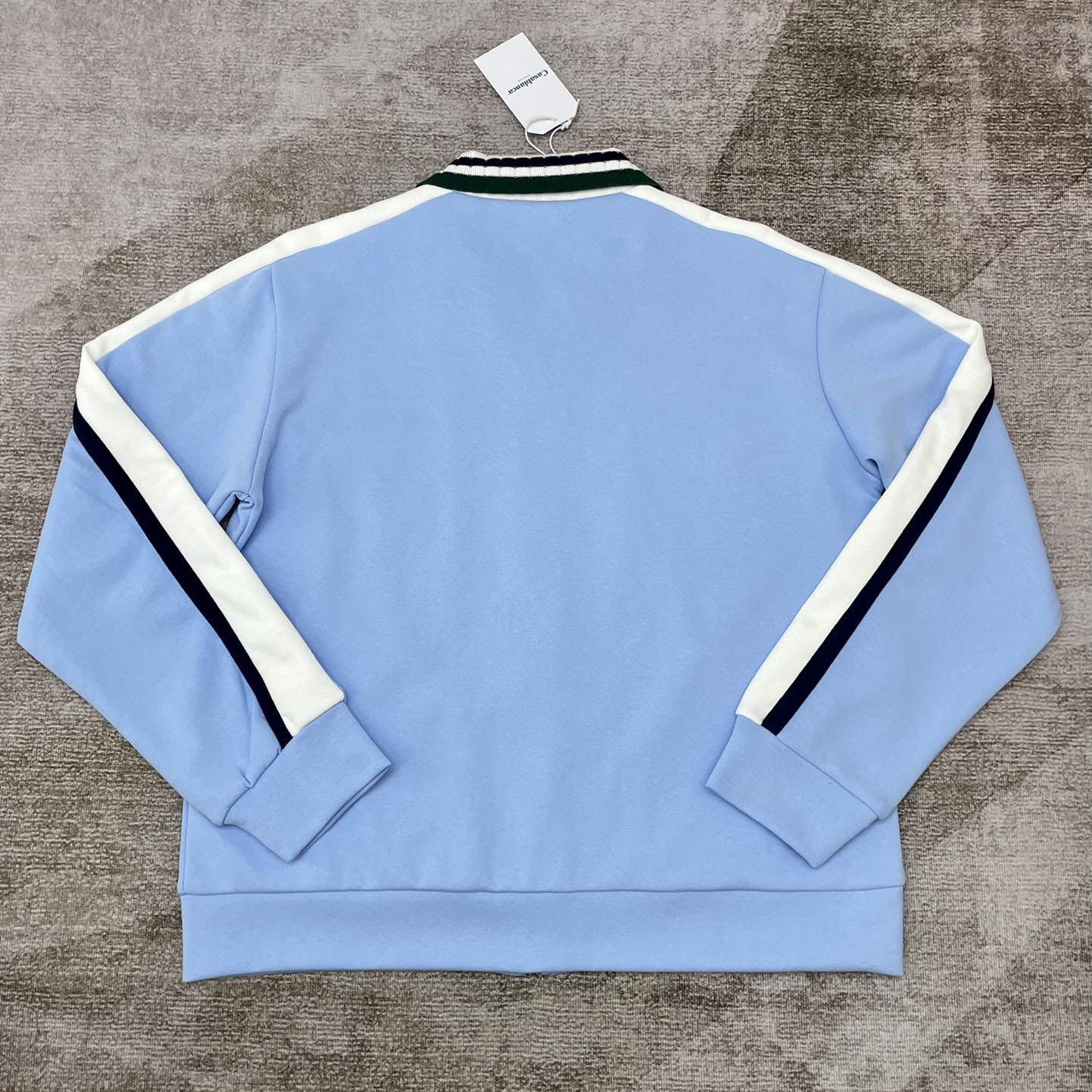 Casablanca Logo-embroidered Panelled Track Jacket   c880 - PerfectKickZ
