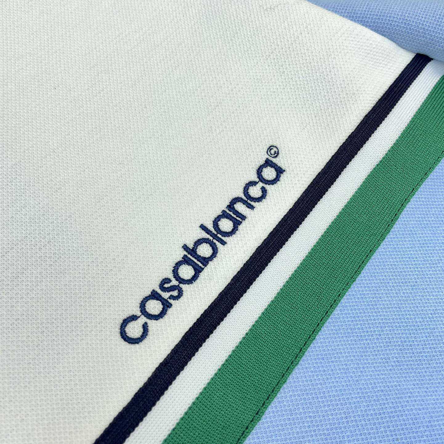 Casablanca Logo-embroidered Panelled Track Jacket   c880 - PerfectKickZ