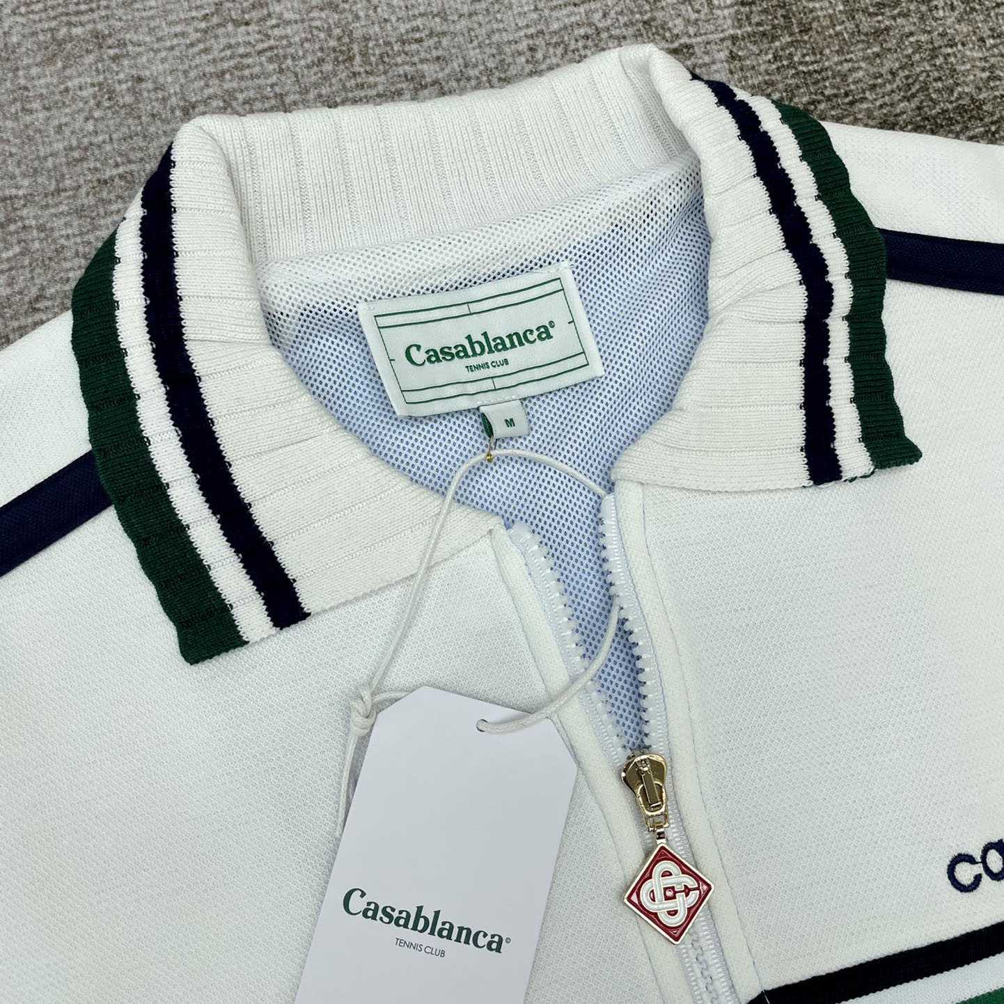 Casablanca Logo-embroidered Panelled Track Jacket   c880 - PerfectKickZ