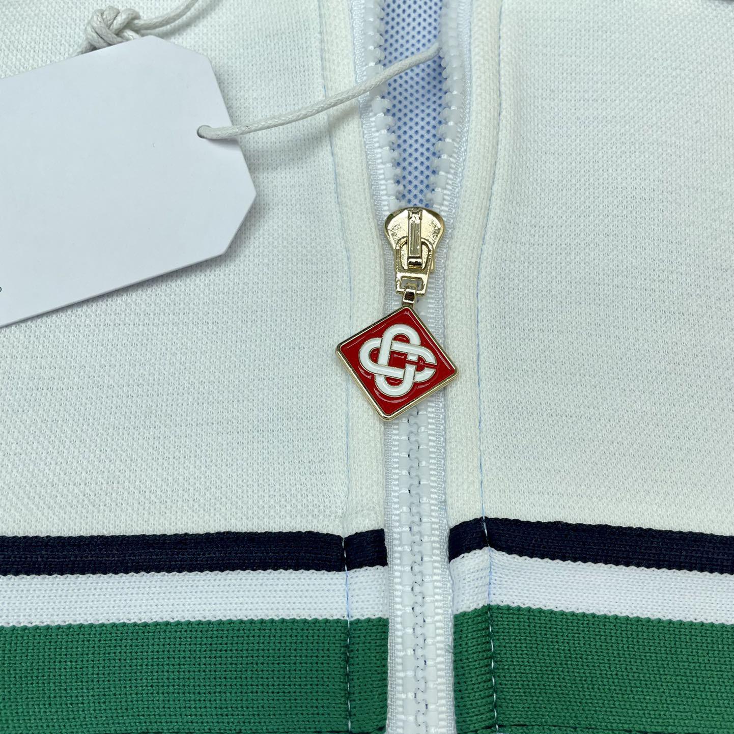 Casablanca Logo-embroidered Panelled Track Jacket   c880 - PerfectKickZ