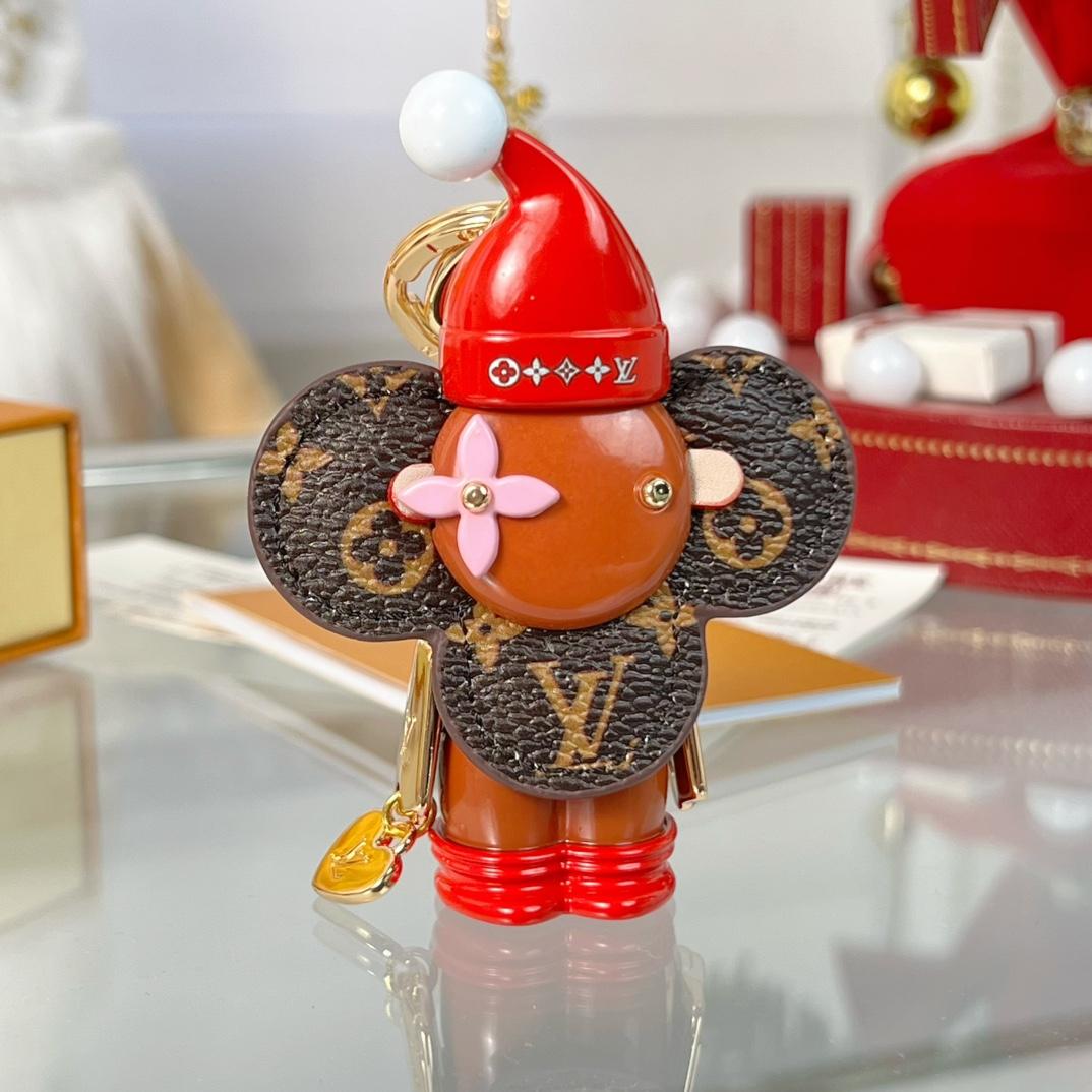 Louis Vuitton Vivienne Xmas Bag Charm And Key Holder   - PerfectKickZ