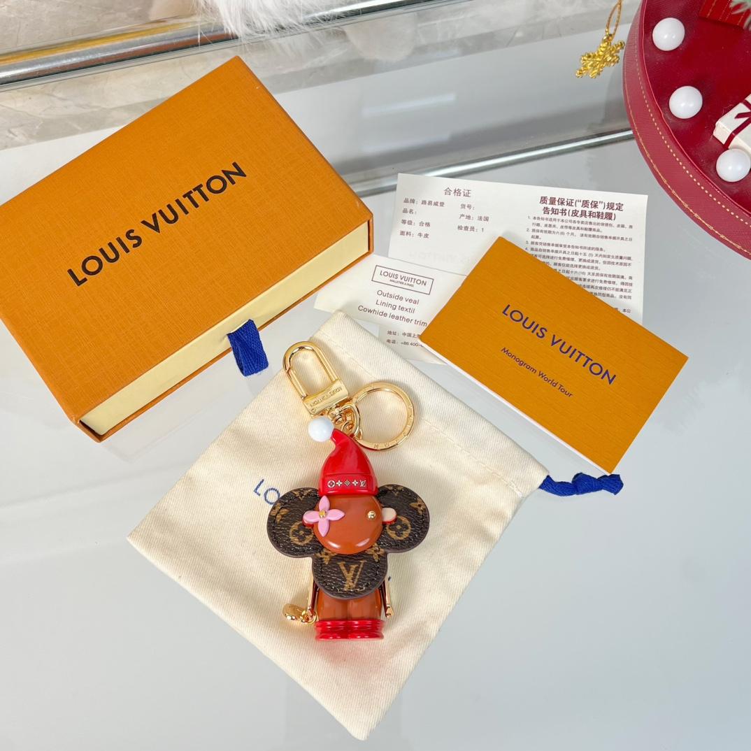 Louis Vuitton Vivienne Xmas Bag Charm And Key Holder   - 