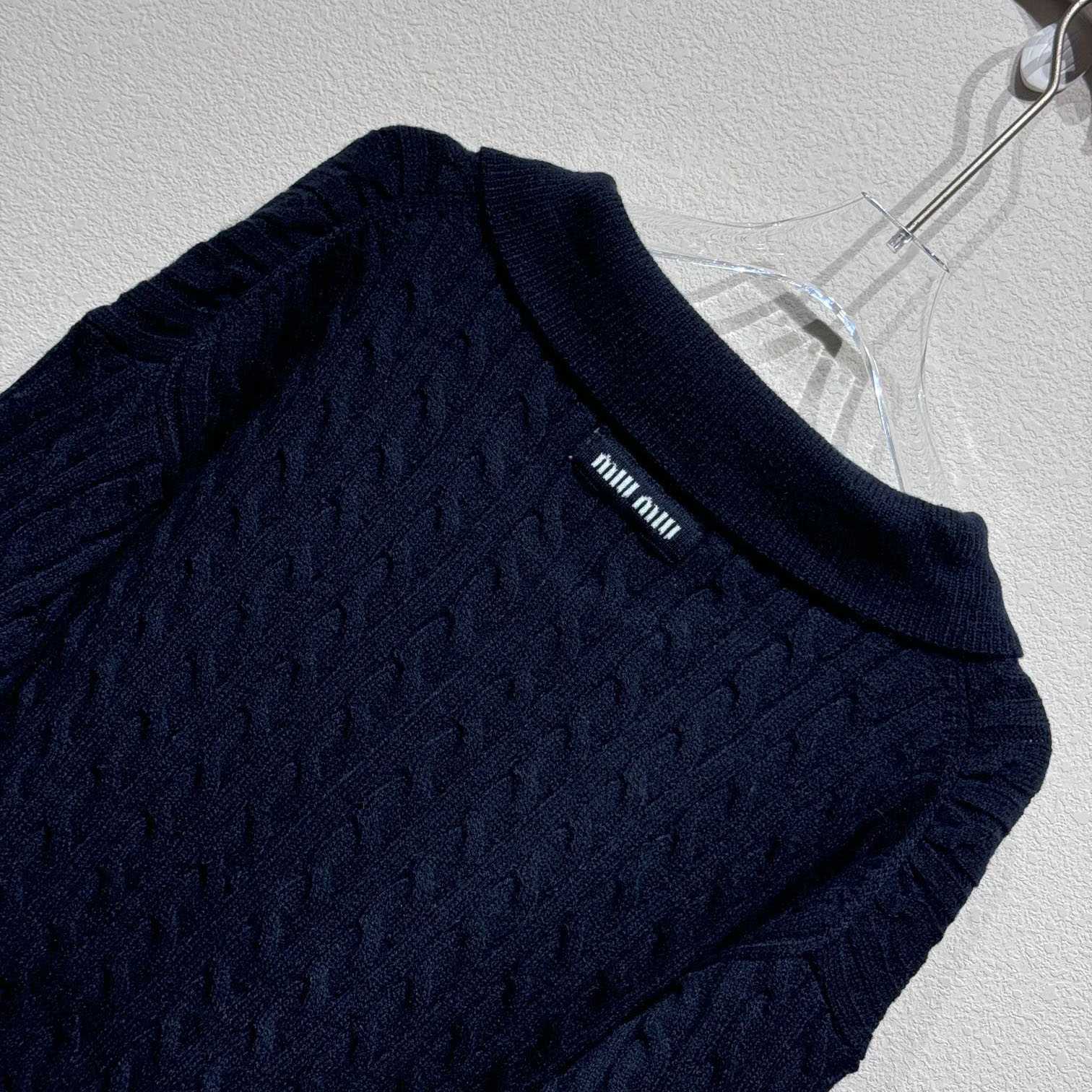 Miu Miu Cashmere Knit Polo Shirt - PerfectKickZ