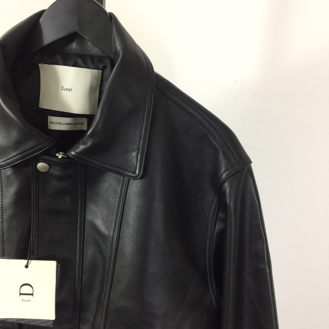 Dunst Relaxed Fit Leather Jacket - PerfectKickZ