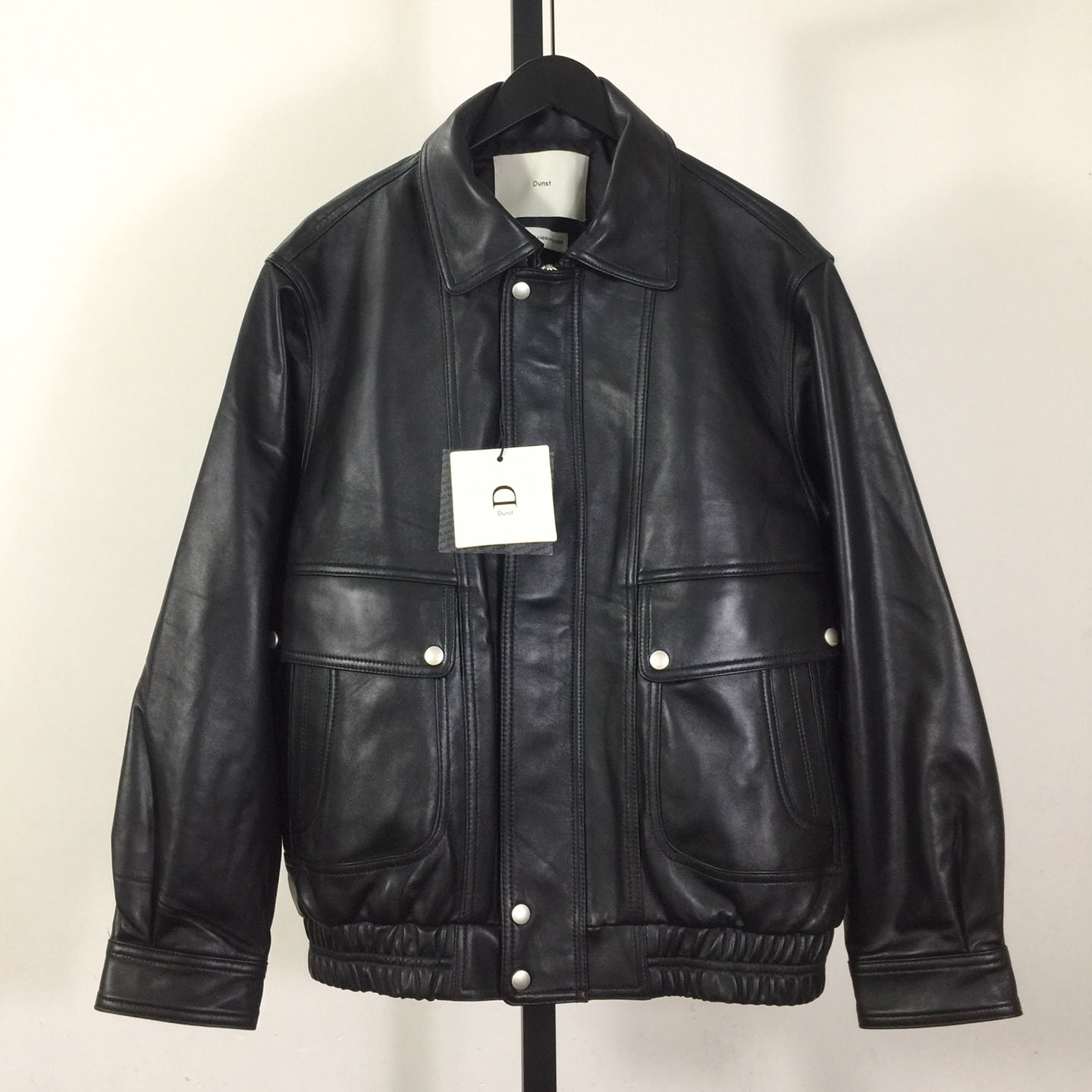Dunst Relaxed Fit Leather Jacket - PerfectKickZ