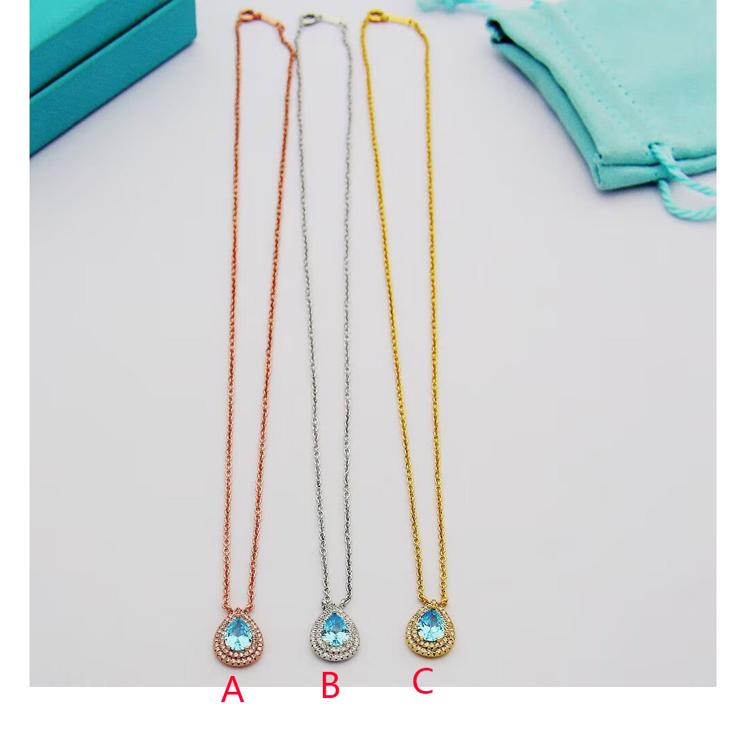Tiffany & Co. Aquamarine and Diamond Pendant - PerfectKickZ