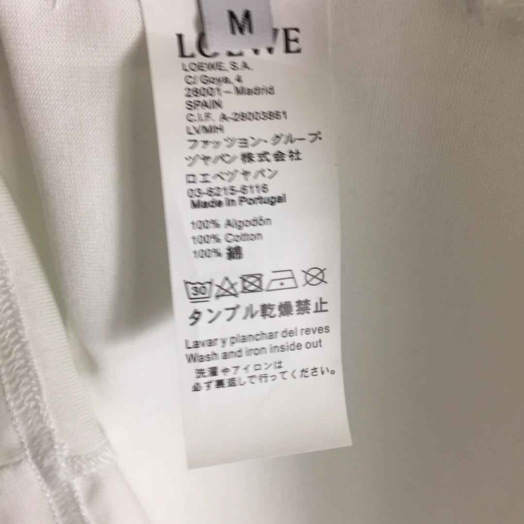 Loewe Loose Fit T-shirt In Cotton - 