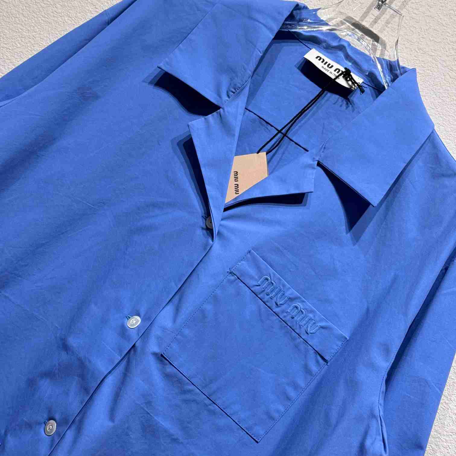 Miu Miu Poplin Shirt - PerfectKickZ