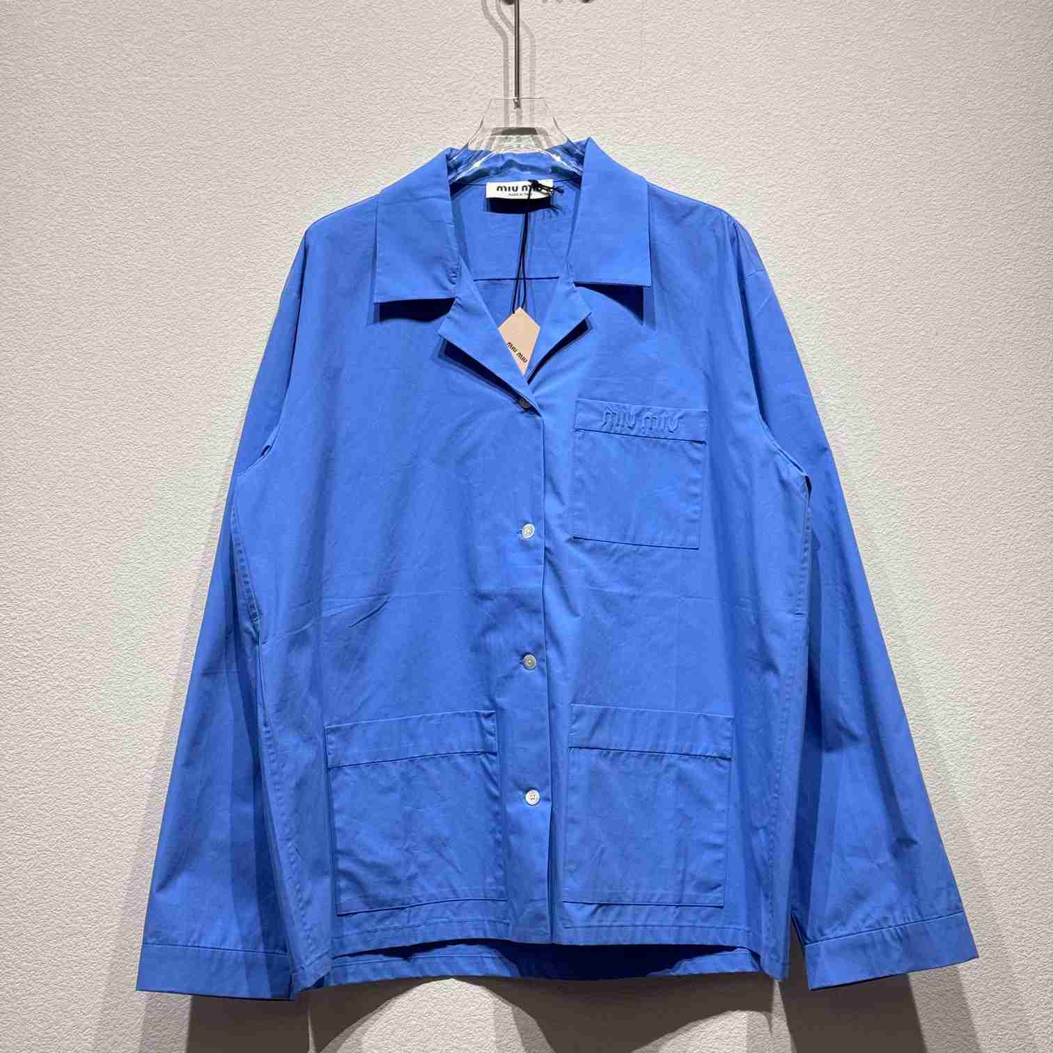Miu Miu Poplin Shirt - PerfectKickZ