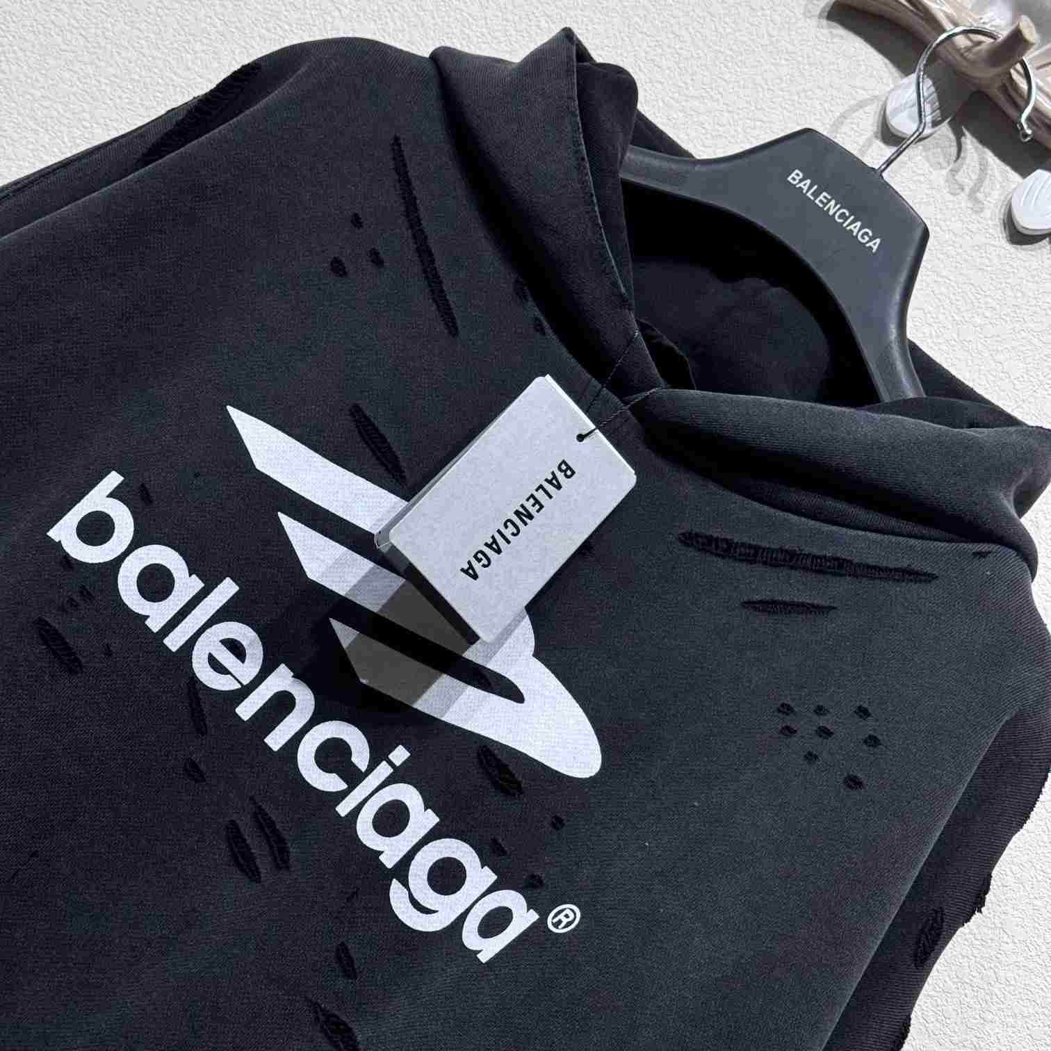 Balenciaga 3b Sports Icon Hoodie - PerfectKickZ