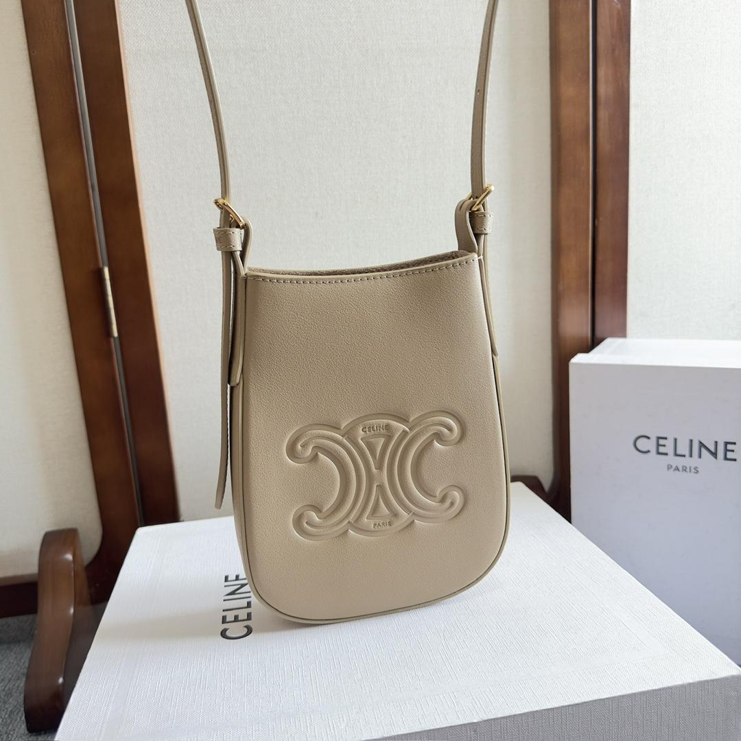 Celine Phone Pouch Heloise In Supple Calfskin - PerfectKickZ