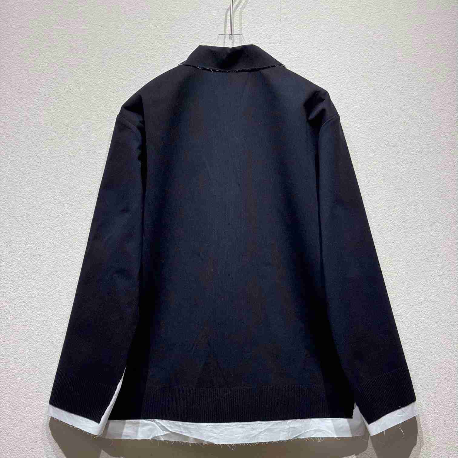 Miu Miu Knit And Poplin Shirt - PerfectKickZ