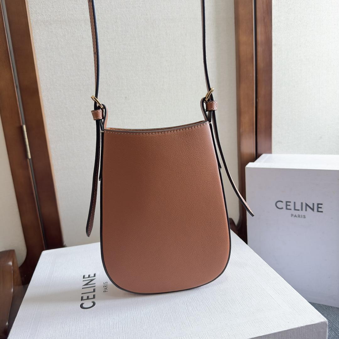 Celine Phone Pouch Heloise In Supple Calfskin - PerfectKickZ