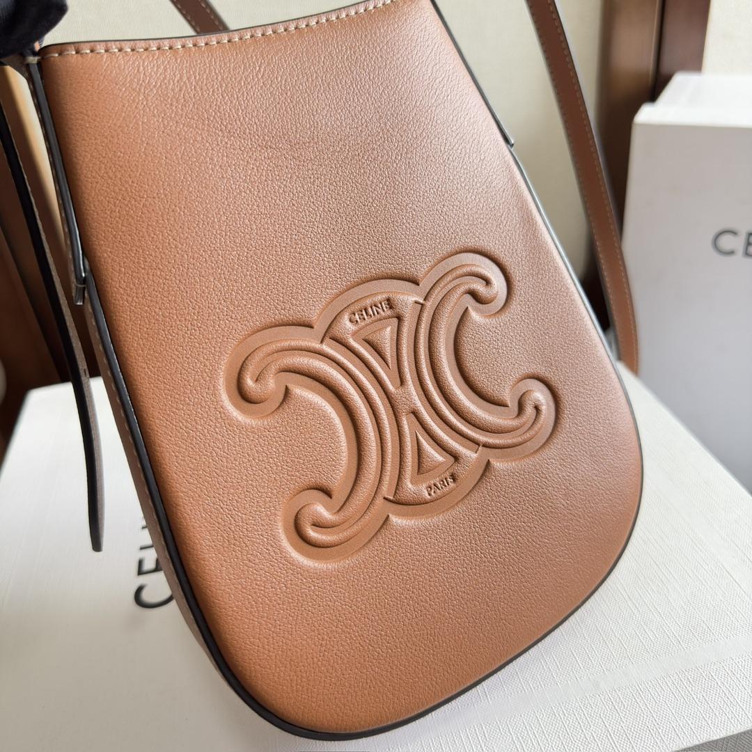 Celine Phone Pouch Heloise In Supple Calfskin - PerfectKickZ