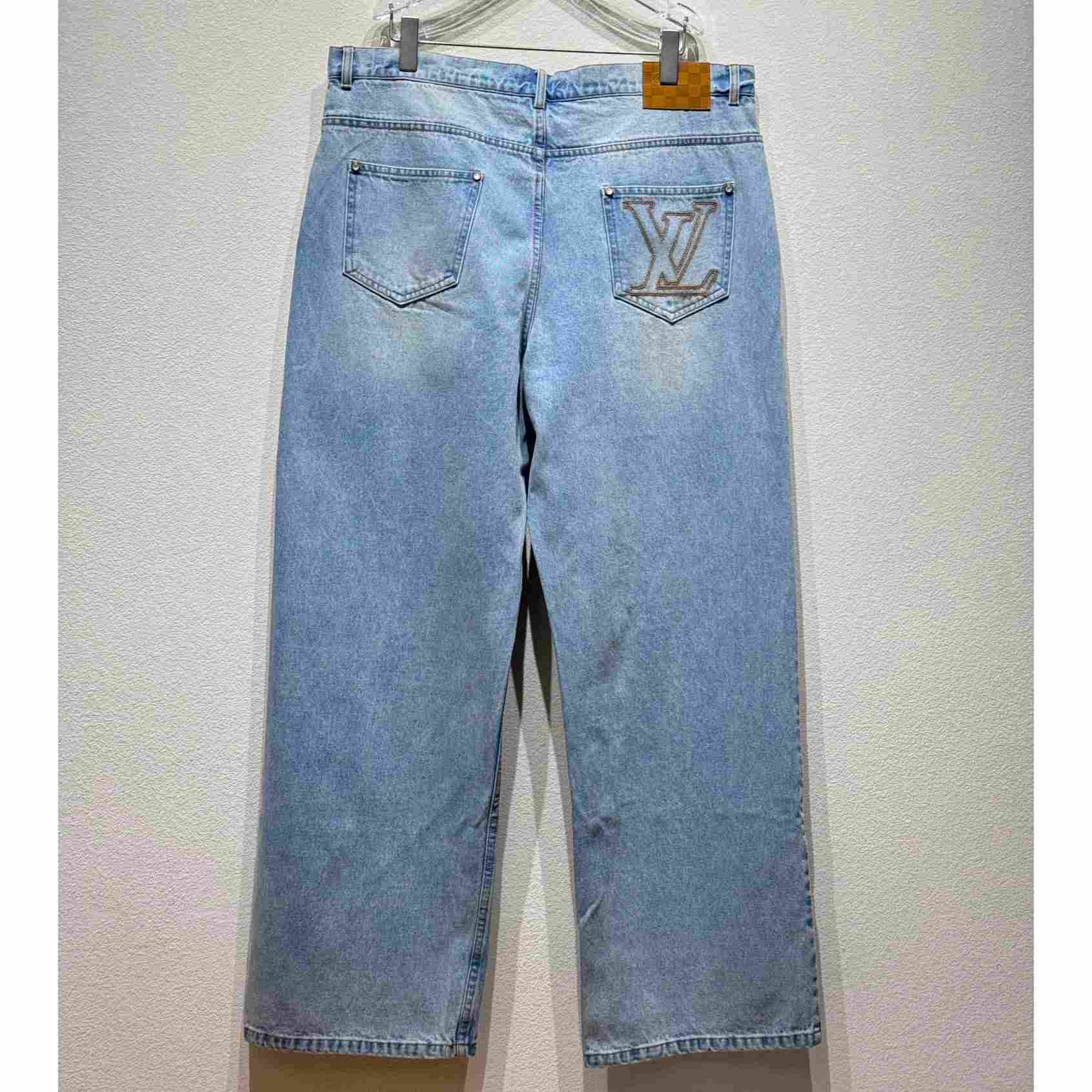 Louis Vuitton Skate Fit Denim Pants   1AGIXK - PerfectKickZ