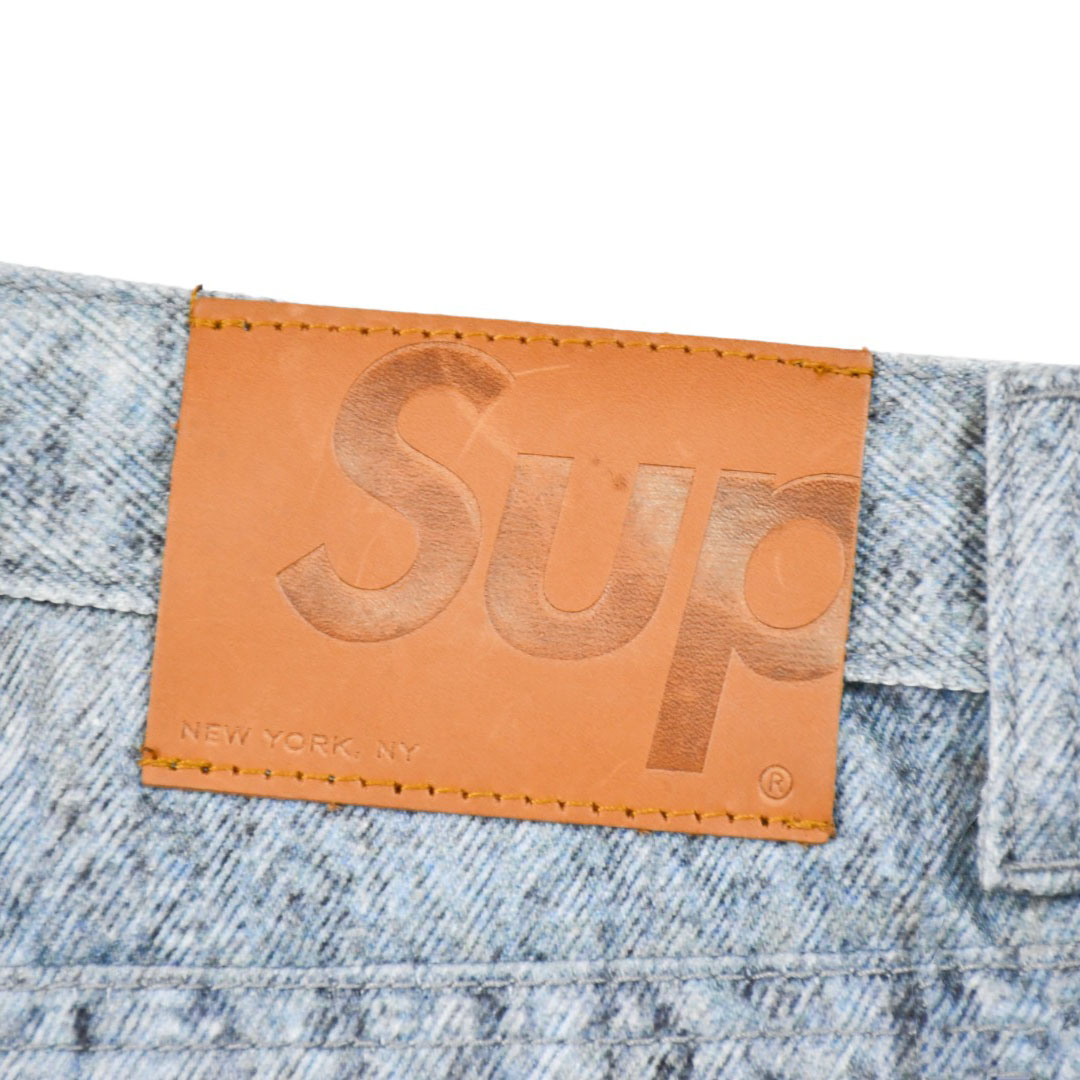 Supreme HJR Trompe L'oeil Loose Fit Jean 'Blue' - PerfectKickZ