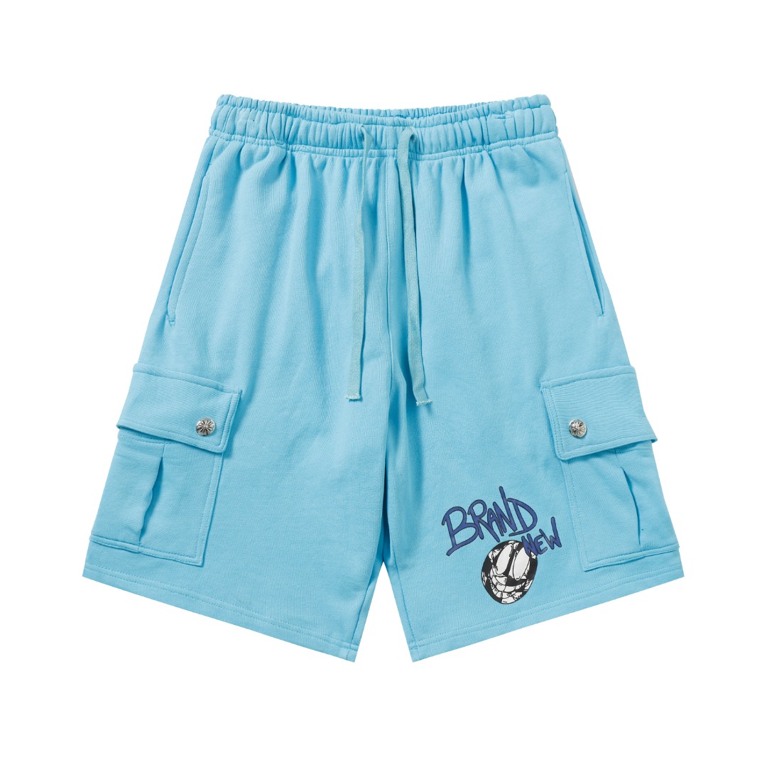 Chrome Hearts Brain New Cargo Sweatshorts - PerfectKickZ