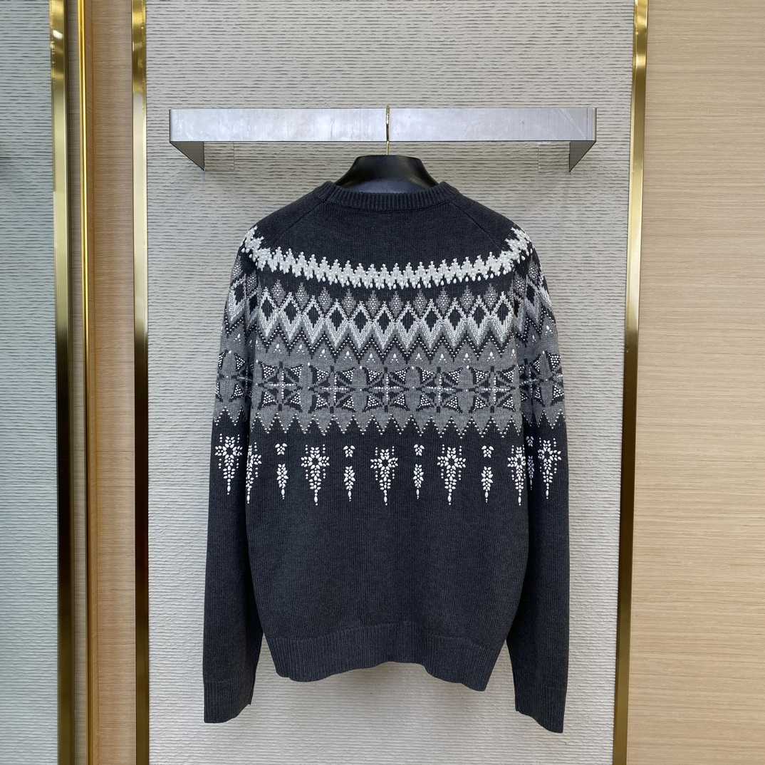 Louis Vuitton Embellished Wool-Cashmere Blend Pullove - PerfectKickZ