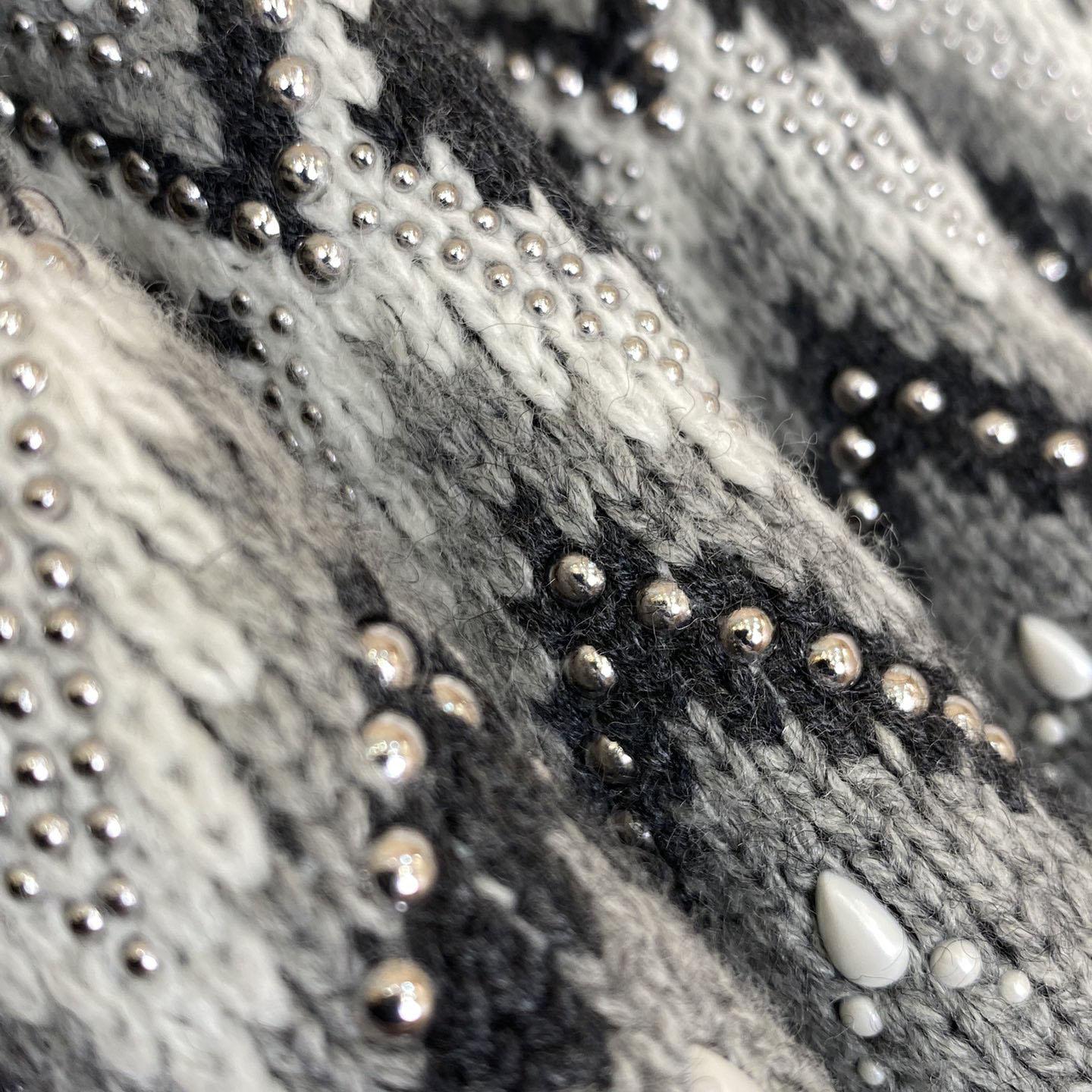 Louis Vuitton Embellished Wool-Cashmere Blend Pullove - PerfectKickZ