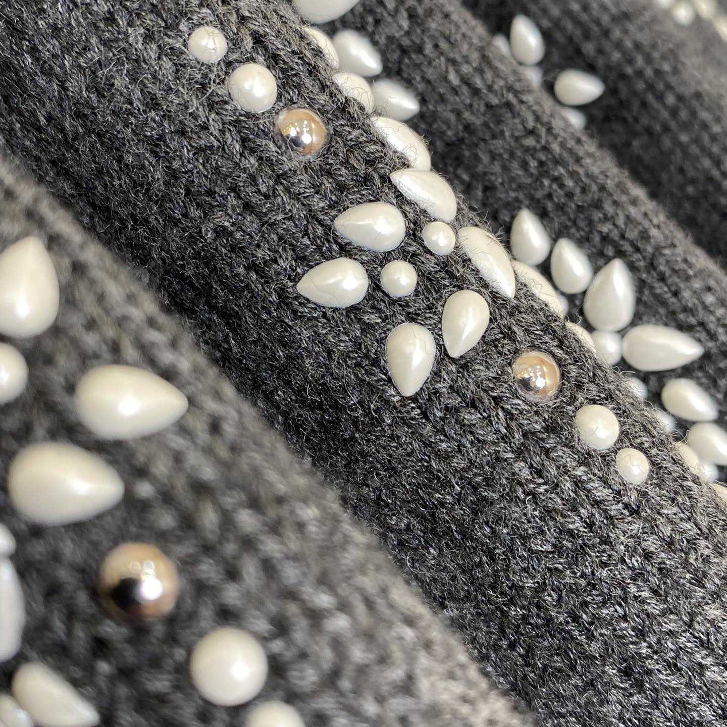 Louis Vuitton Embellished Wool-Cashmere Blend Pullove - PerfectKickZ