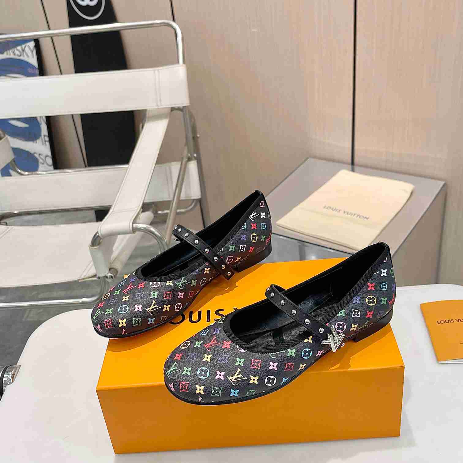 Louis Vuitton LV x TM Romy Flat Ballerina   - 