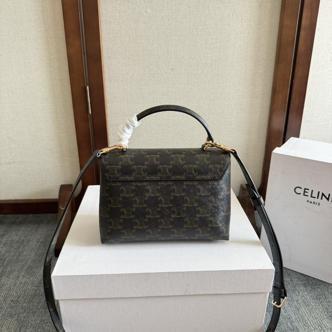 Celine Teen Nino Bag In Triomphe Canvas - PerfectKickZ