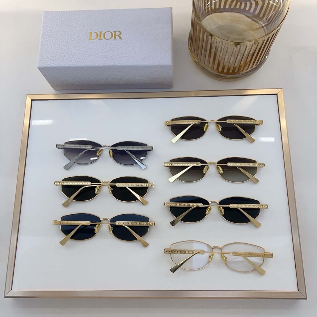 Dior Cannage B1U Sunglasses - PerfectKickZ